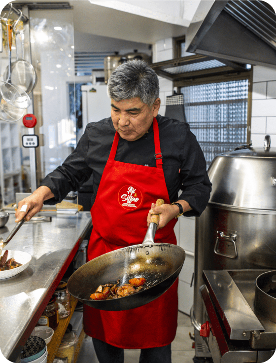 Cocina wok para chifa