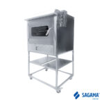 Hornos industrial para panaderia - mobiliario gastronómico y muebles de acero inoxidable sagama inox - Horno industrial panadero pastelero estacionario 5 Bandejas - mobiliario gastronómico o muebles de acero inoxidable