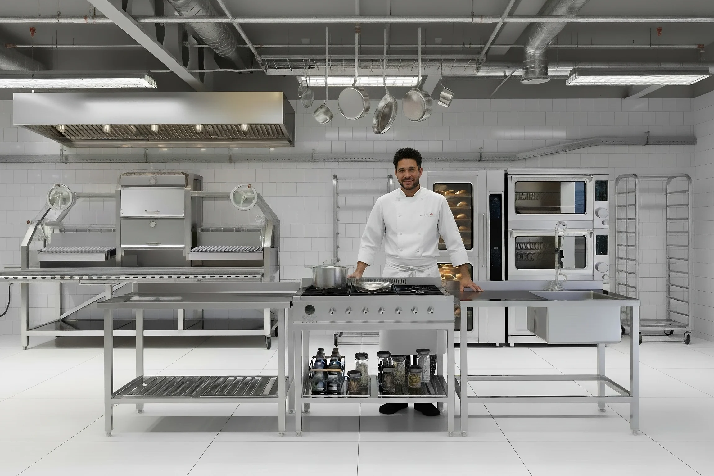 equipamiento profesional de cocina