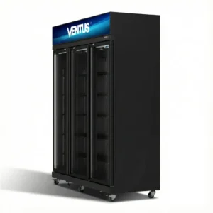 Visicooler inox negro