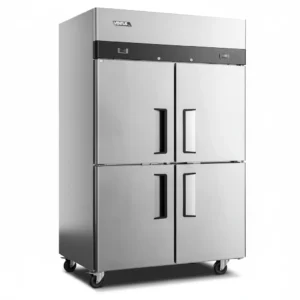 refrigador freezer inox